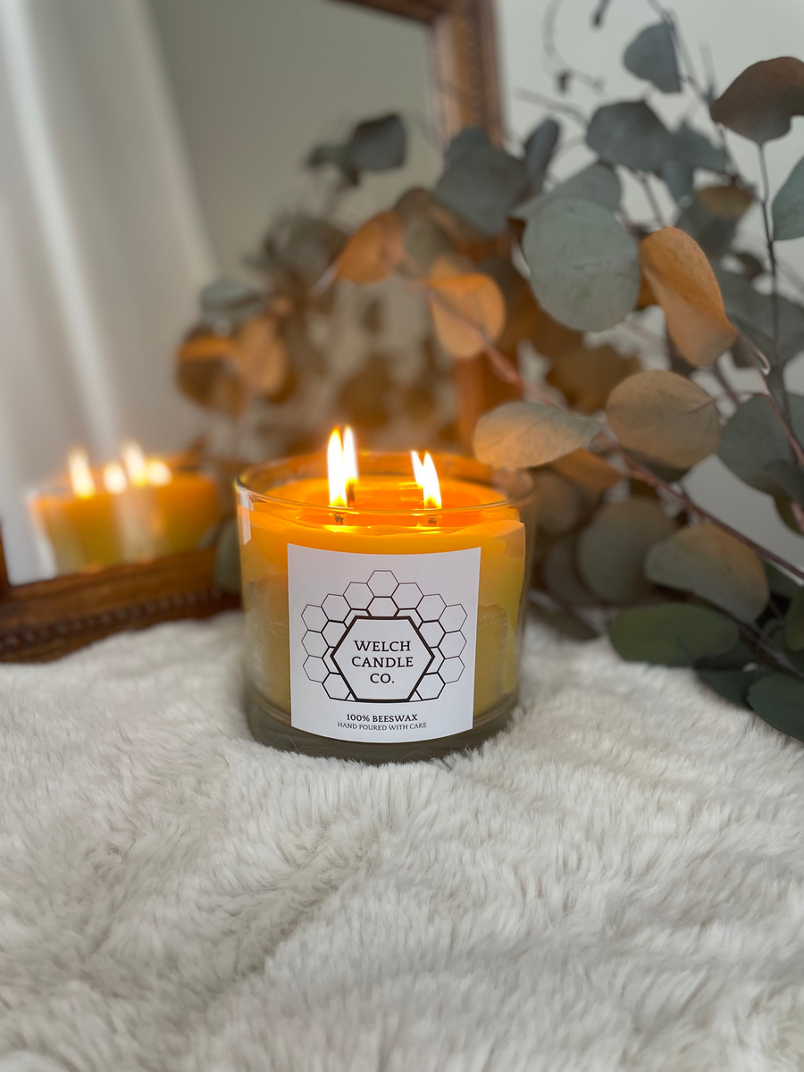 32oz WITHOUT Wooden Lid – Welch Candle Company