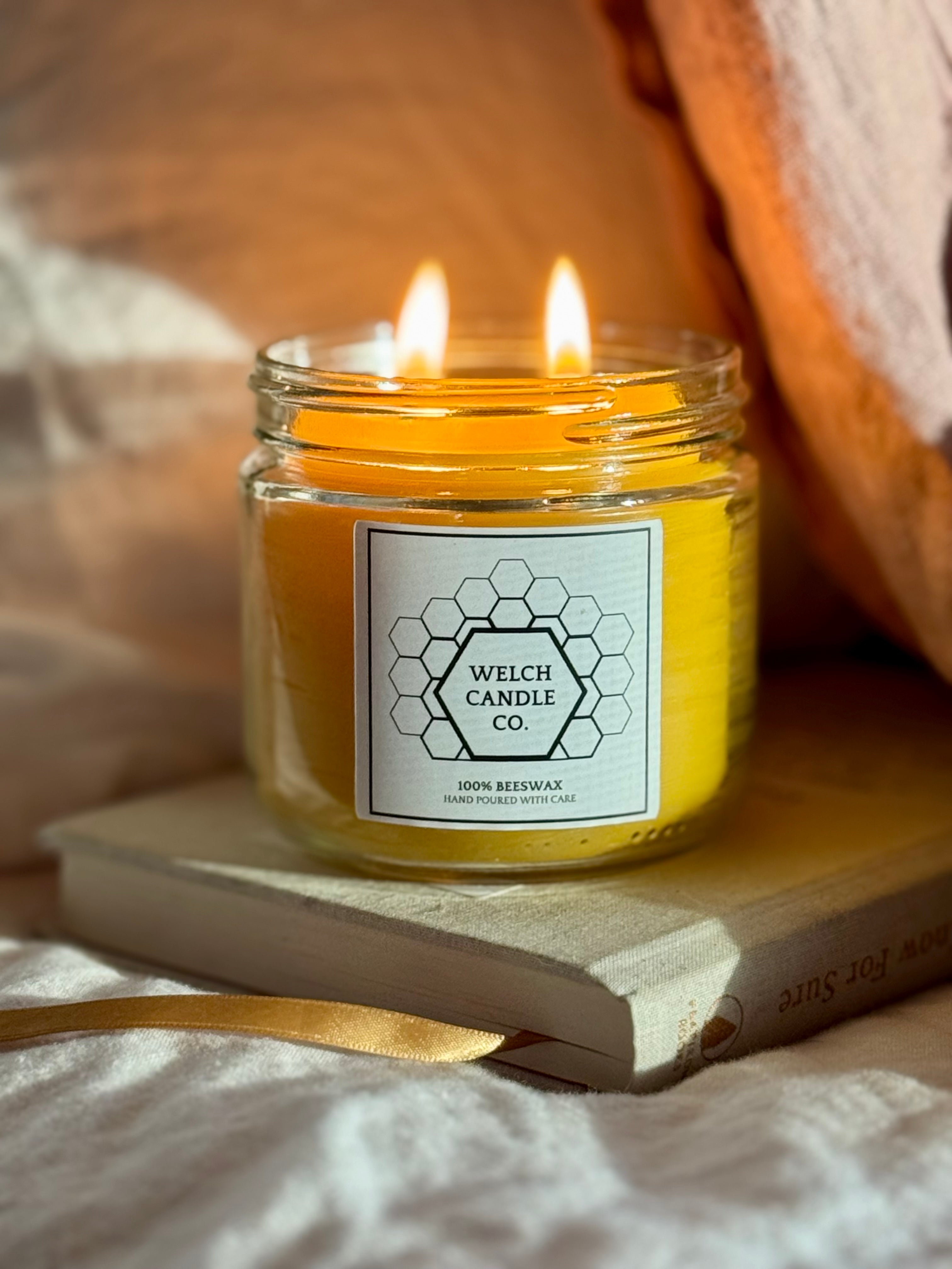 12 oz Beeswax Candle – Welch Candle Company
