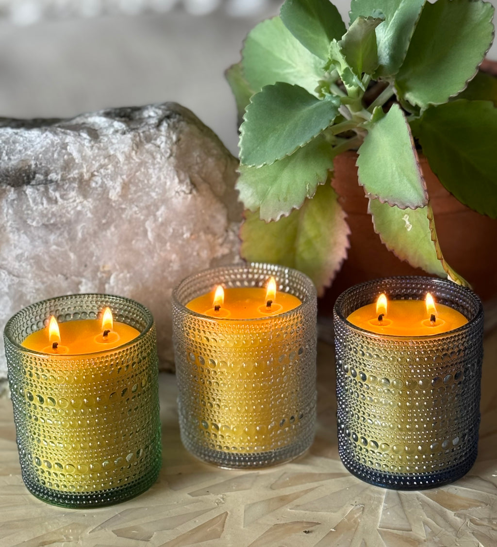 Vintage Beeswax Candle